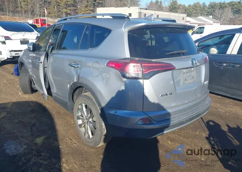 2018 Toyota Rav4 Limited z USA, uszkodzony, nr VIN JTMDFREV6JD235912